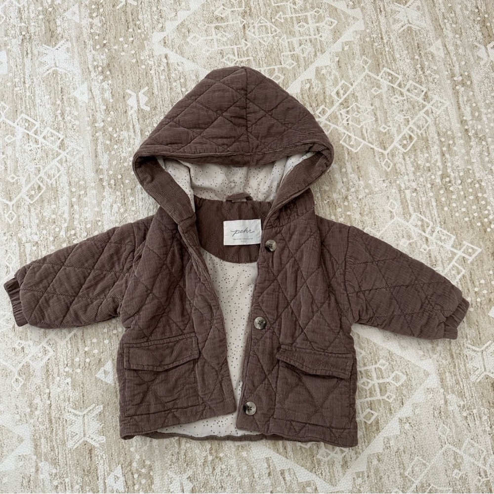 ORGANIC COTTON CORDUROY BABY JACKET (PEHR)